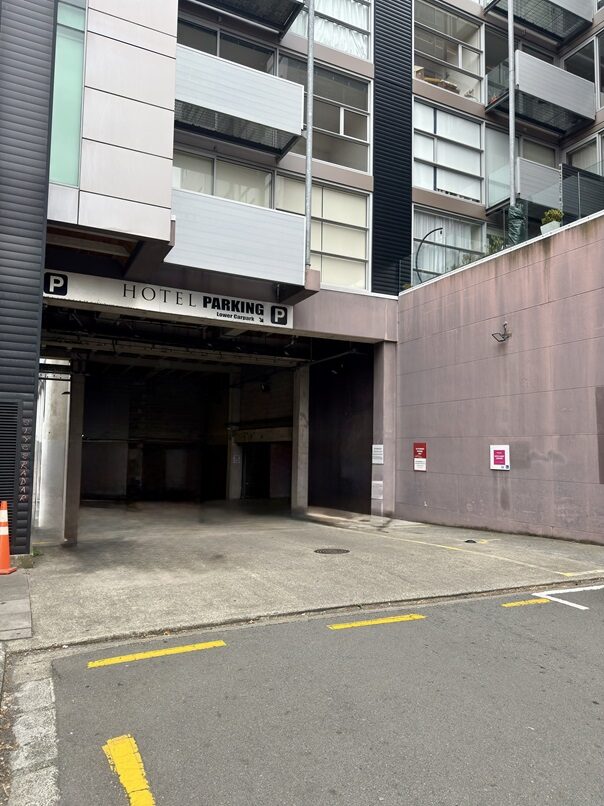 Car park at 233 Cuba Street