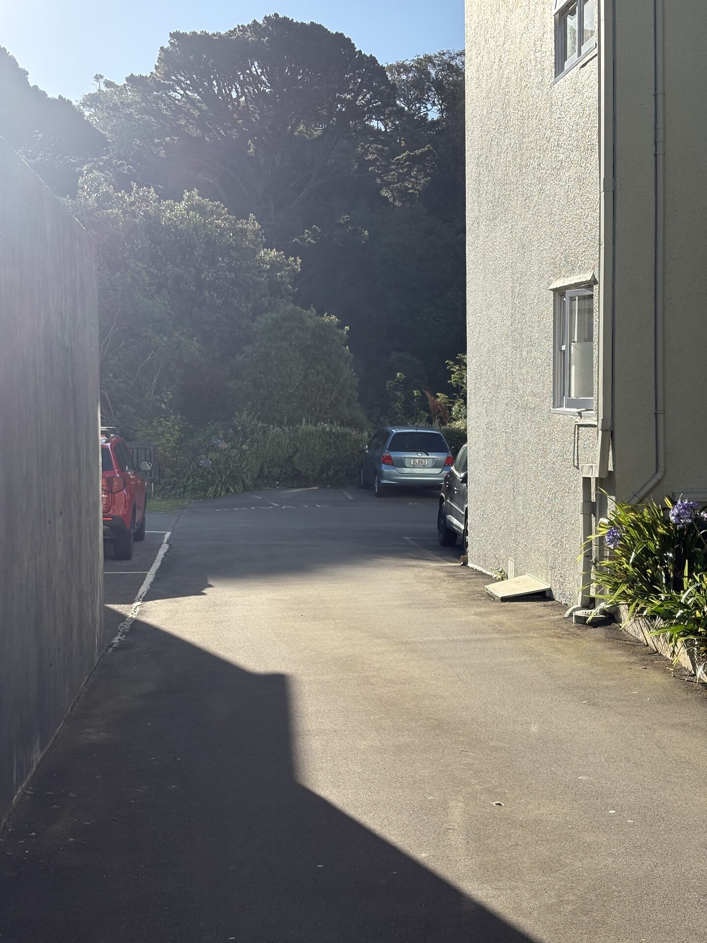 Car park at 222 The Terrace