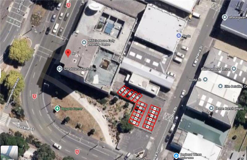 80 Kent Tce Carpark Numbers
